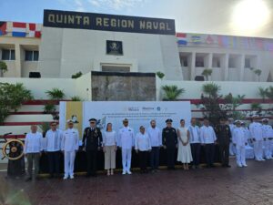 Reconoce Gobierno de Quintana Roo legado histórico y compromiso de la Armada de México con la paz y la seguridad