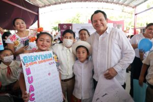 Renacimiento Maya invierte siete millones de pesos en infraestructura educativa digna en Sucilá (+Vídeo)