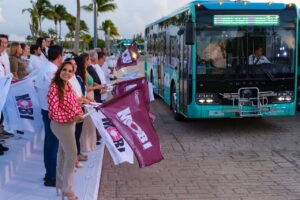 Mara Lezama cambia la historia del transporte en Cancún: MOBI lo lleva a la altura de un destino turístico mundial (+Vídeo)