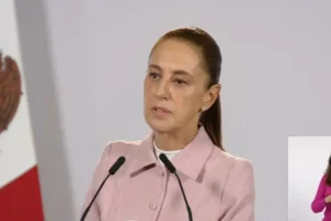 Sheinbaum pide a Johnson y Mauricio Kuri cumplir la ley por academia policial