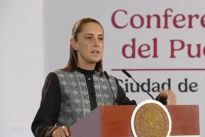 La Presidenta Claudia Sheinbaum admite que ha preguntado a FGR sobre Andy López Beltrán