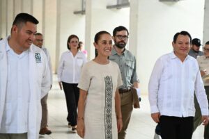 El O’Horán y dos hospitales más ya son IMSS-Bienestar; otros cinco se suman en enero: Sheinbaum y Díaz Mena revisan el avance en Yucatán (+Vídeo)