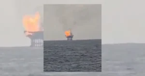 Se incendia plataforma Abkatún-H en la Sonda de Campeche; PEMEX dijo esto
